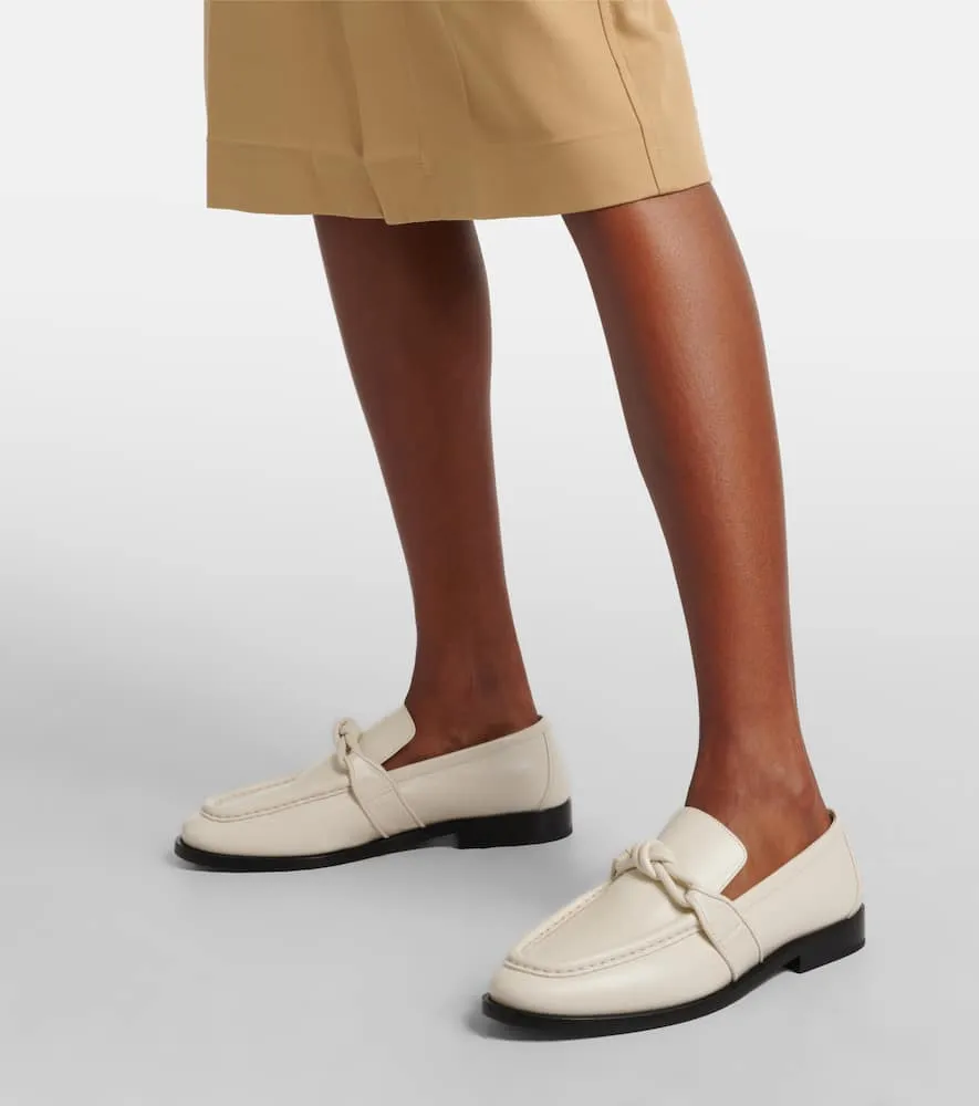 Bottega Veneta Astaire leather loafers