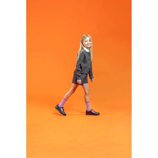 BRITNEY Girls Shoes Leather Black