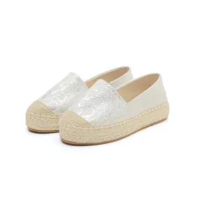Glimmer Steps Espadrilles Sliver