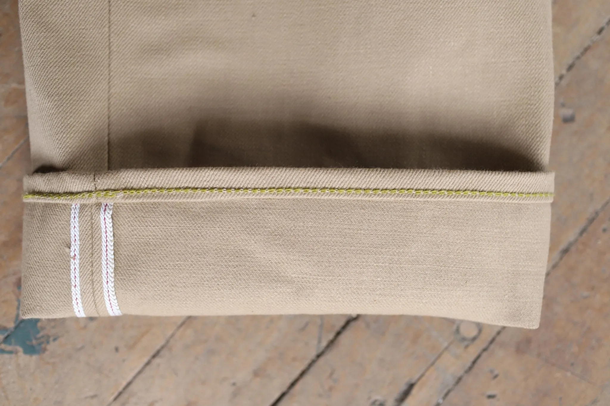 HARDENCO - 303 Fullcut Tan Selvedge Denim Jeans