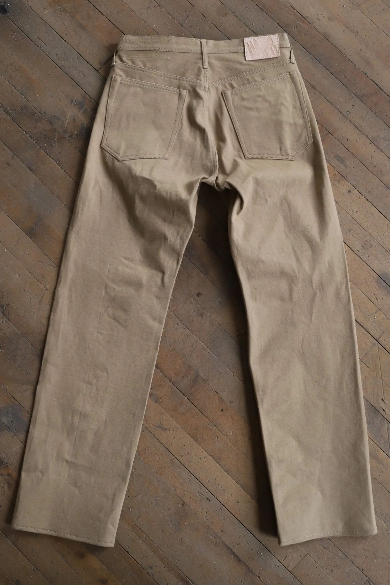 HARDENCO - 303 Fullcut Tan Selvedge Denim Jeans