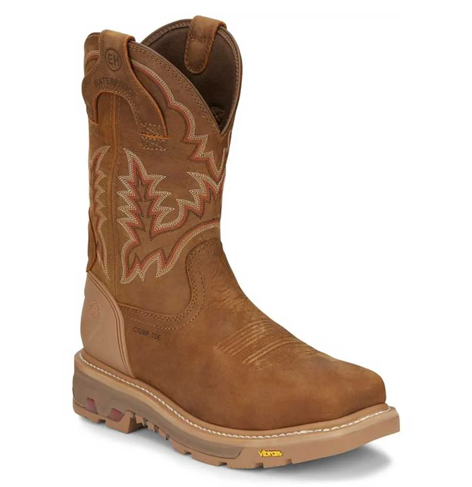 Justin Men's Montana 11 Inch WP Nano CT