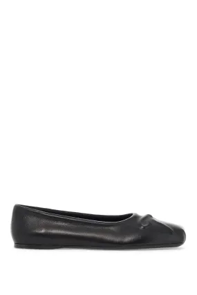 LEATHER LITTLE BOW BALLERINA