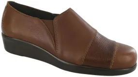 SAS Nora Slip On Loafer - Auburn/Lizard