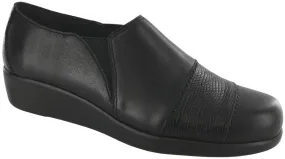 SAS Nora Slip On Loafer - Black /Lizard