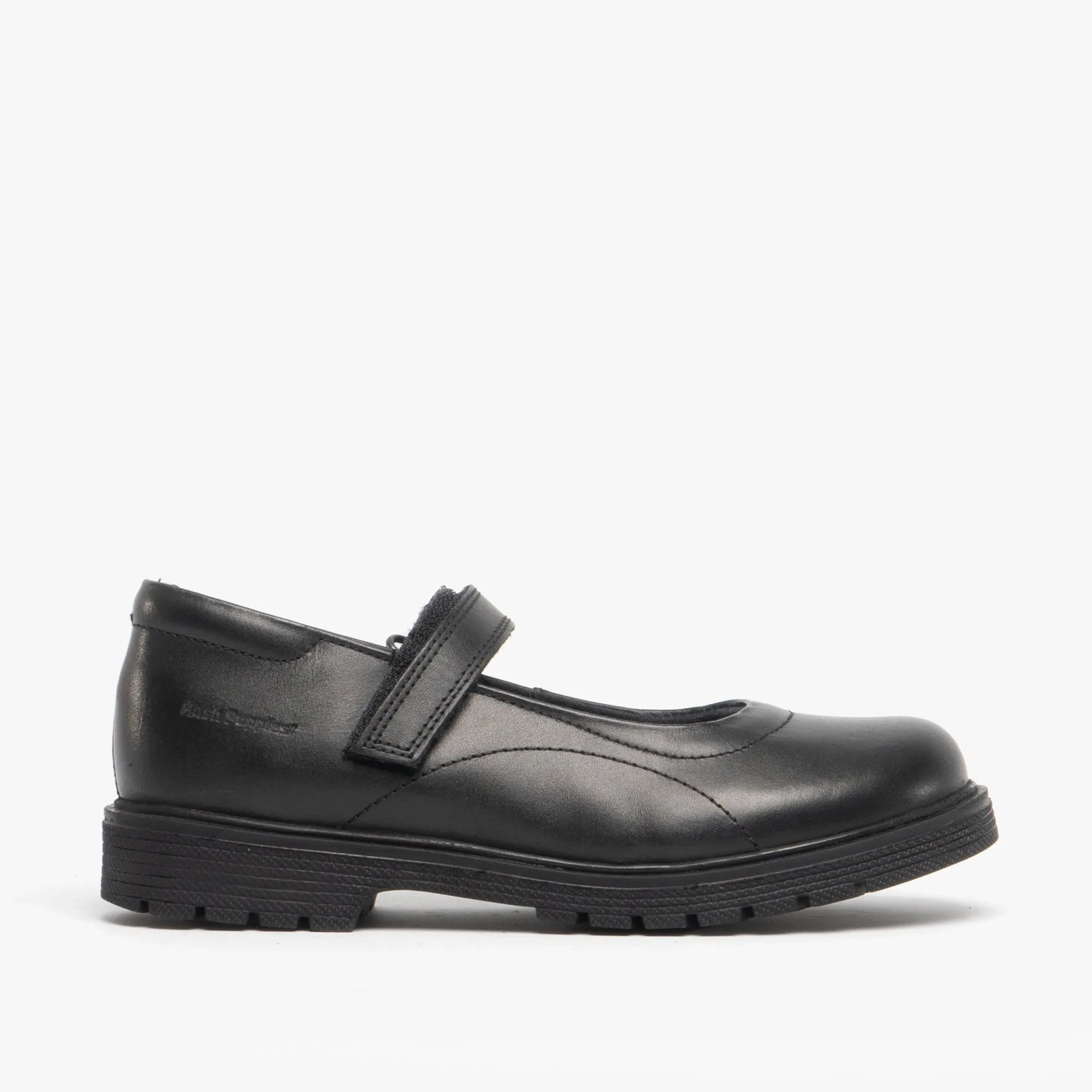 TALLY Girls School Leather Shoes Black