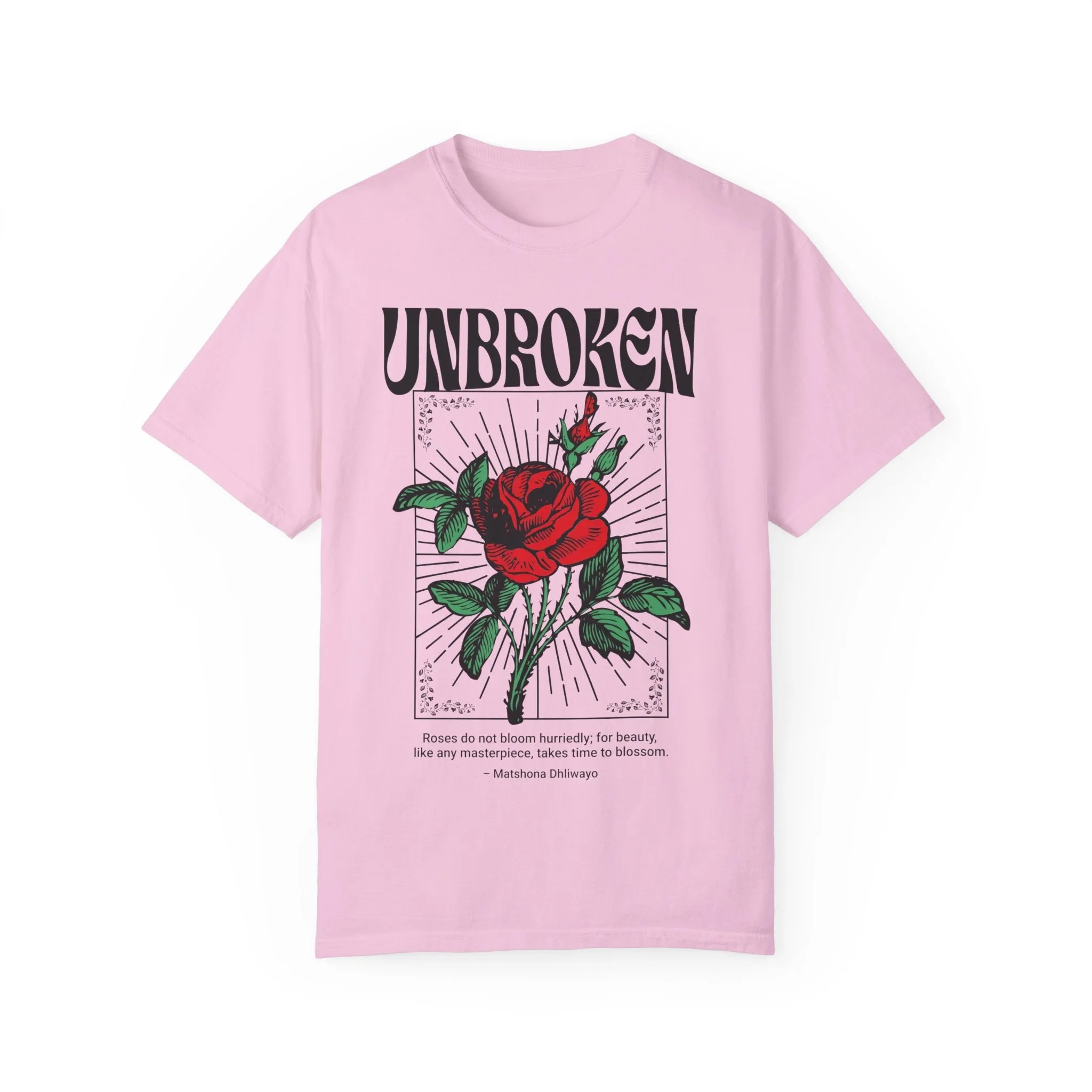 Unbroken Rose Gothic Comfy Tee