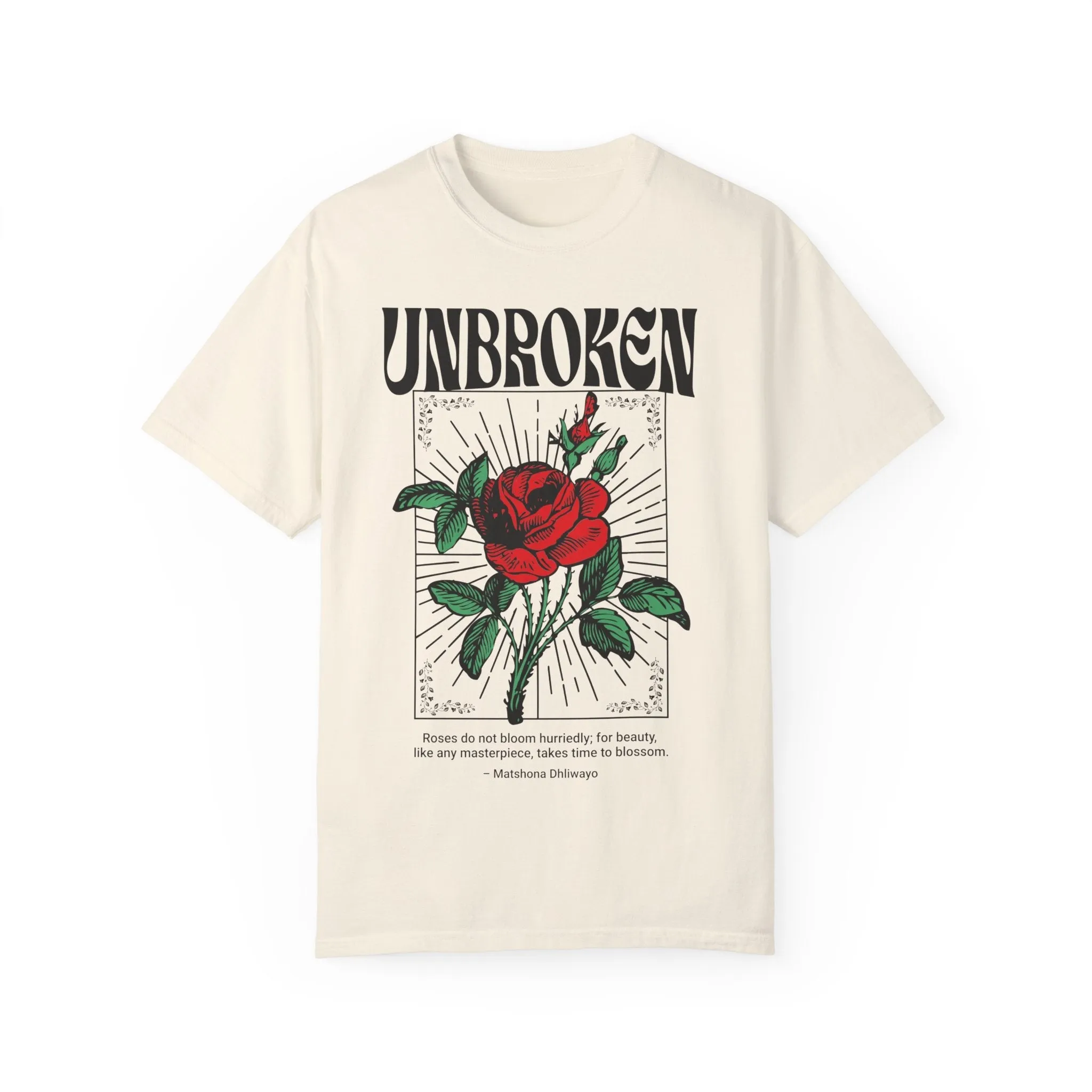 Unbroken Rose Gothic Comfy Tee