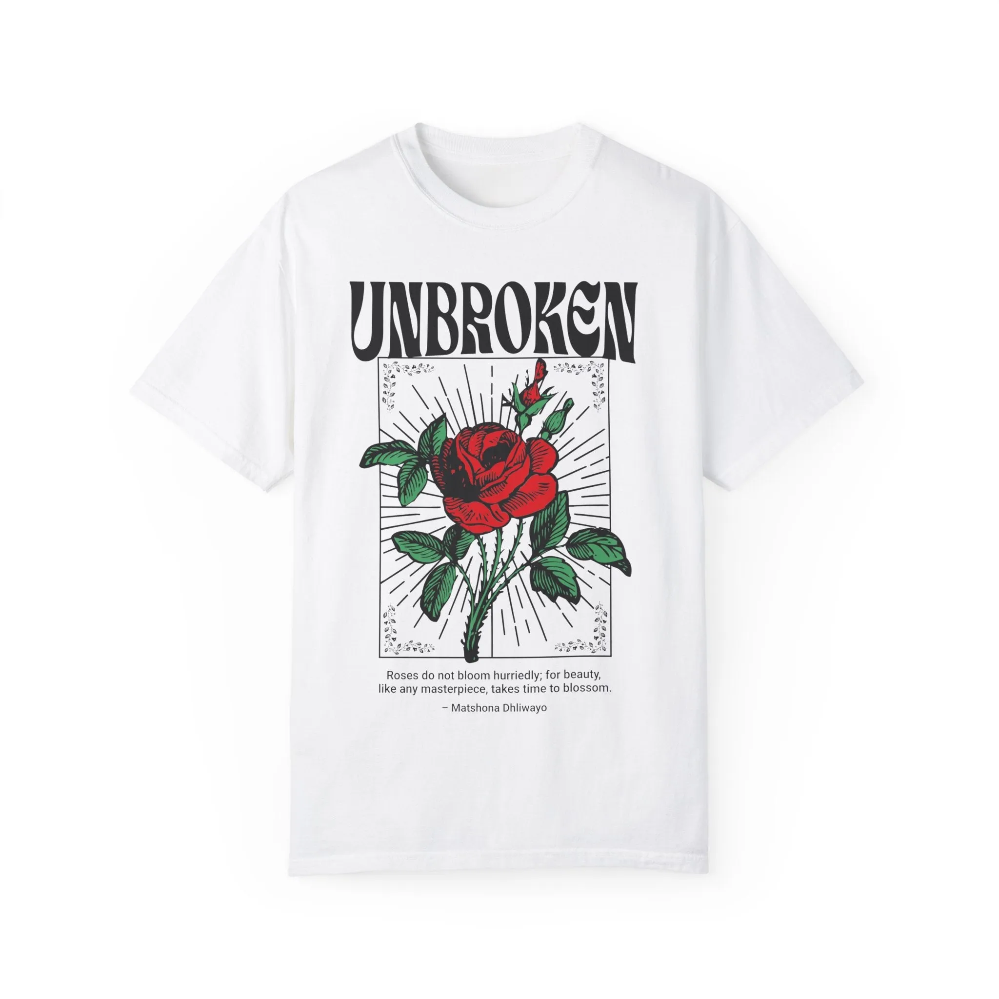 Unbroken Rose Gothic Comfy Tee