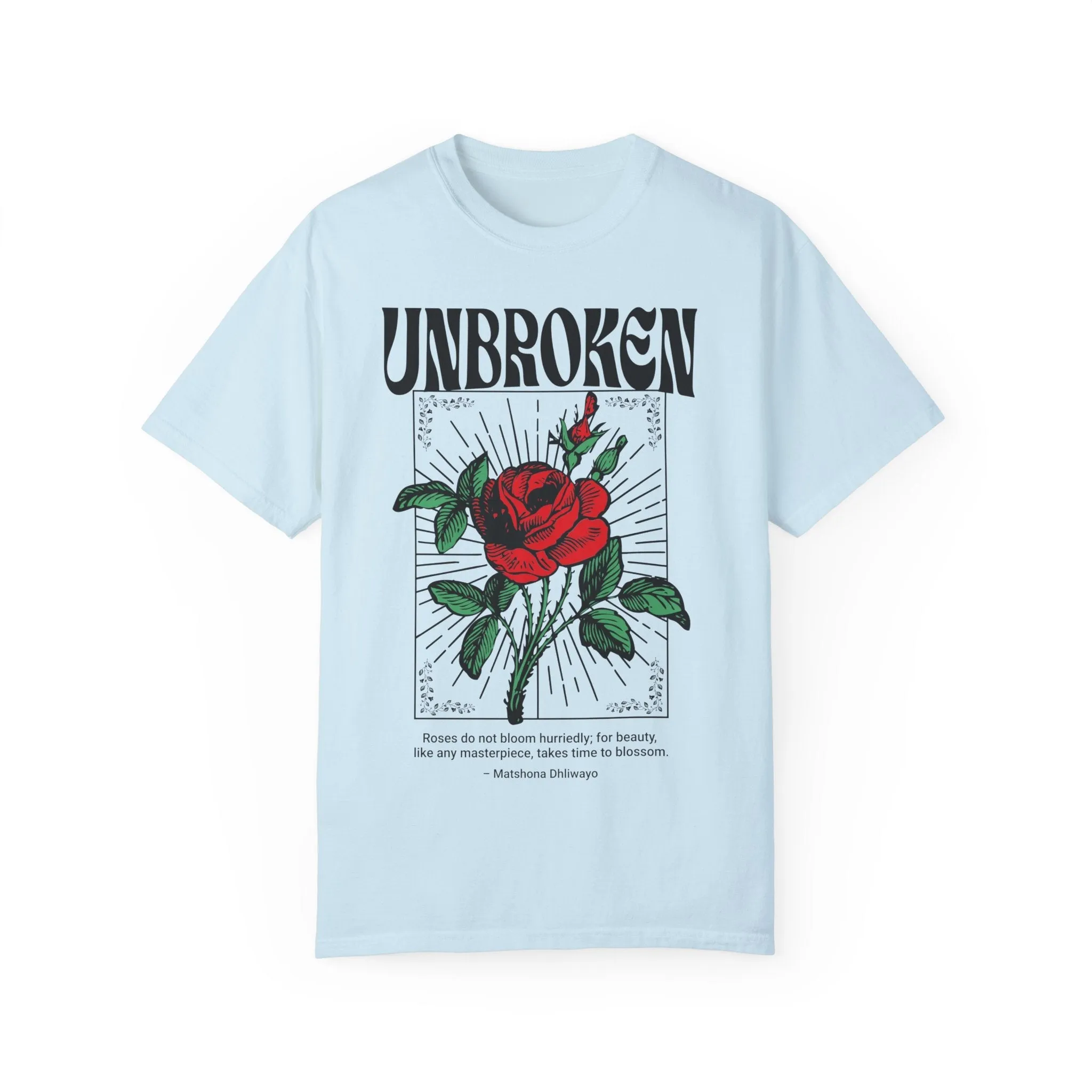 Unbroken Rose Gothic Comfy Tee